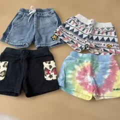 ベビー ボトムス 4点セット エックスガール