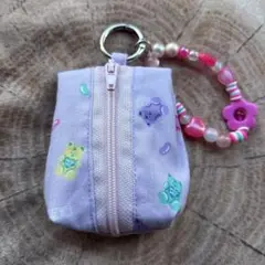 ハンドメイド♥︎イヤホンポーチ[A]