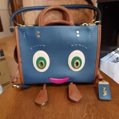 コーチーズ 限定版 スパーキー 青いトートバッグ