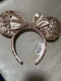 ディズニーパークス ミニーマウス耳カチューシャ