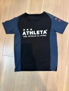 ATHLETA サッカー プラクティスシャツ ブラック ネイビーのサムネイル