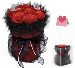 ソープフラワー 花束 ブーケ 薔薇 蝶 誕生日 記念日 プレゼント