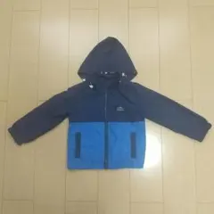 スラップスリップ ウインドブレーカー、リバーシブル、星柄、フード付き