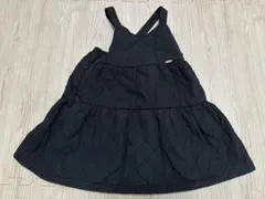 プティマイン　キルティングジャンパースカート　100