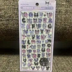 クロミ　サンリオ文字　ボンボンドロップシール