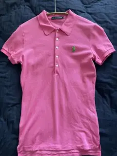 Ralph Lauren ピンク ポロシャツ 半袖　Mサイズ　ラルフローレン