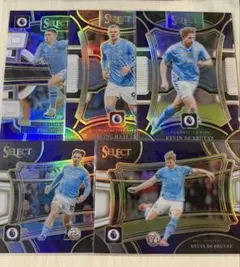Manchester City Panini Select 5枚セット　マンC