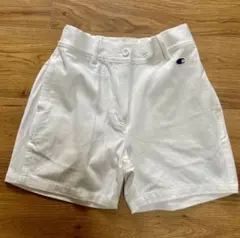 Champion ホワイト ショートパンツ