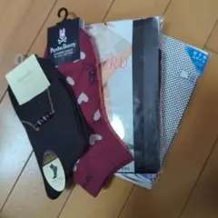 ソックスとタイツの4点セット