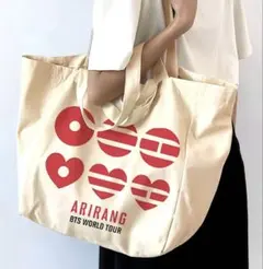 BTS ARIRANG アリラン トートバック　両面同柄プリントB①のサムネイル
