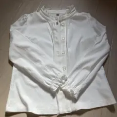 オンワード樫山 長袖シャツ サイズ120 ホワイト