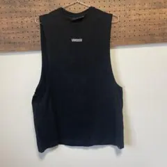 VANQUISH ブラック タンクトップ M