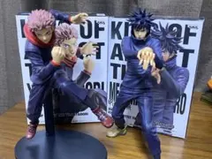呪術廻戦　KING OF ARTIST 虎杖悠仁　伏黒恵フィギュア