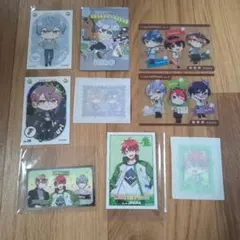 新品カラフルピーチ　じゃぱぱ　ヒロくん　うり　カードステッカーグッズセットまとめ
