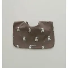 monmimi Square Bib-SNOW LAMB
