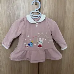 ミキハウス　ピンクトレーナー80㎝