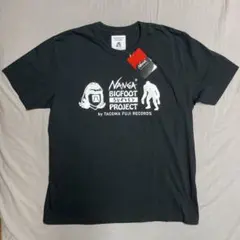 TACOMA FUJI RECORDS × NANGA 30周年Ｔシャツ BLKのサムネイル