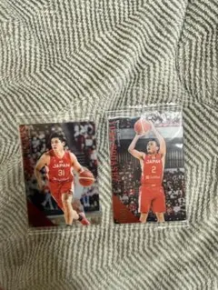 Bリーグ ツインウエハースカード 千葉ジェッツ 富樫勇樹 原修太