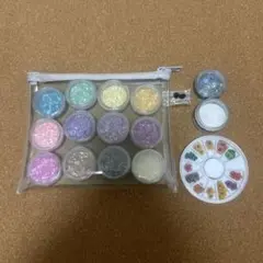 UVレジン 素材 シェル ドライフラワー
