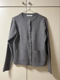 AMERICAN HOLIC グレーボタンカーディガン レイヤード