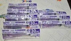 給餌用　シリンジセット　30ml×5本　20ml×23本のサムネイル