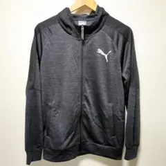 PUMA プーマ ジップアップパーカー ダークグレー M