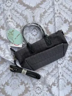 新品グレー キルティング 2wayバッグ♫