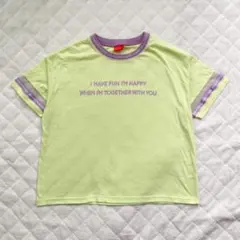 レピピアルマリオ ロゴテープデザイン 半袖Tシャツ カジュアル ストリート