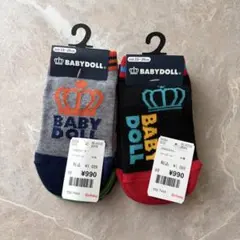 BABYDOLL キッズ靴下 15-20cm 6足セット