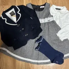 メゾピアノ フォーマル4点セット