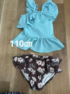 プティマイン　petit main 水着　110センチ水着　水玉