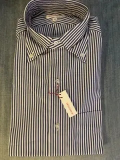 DRESSTERIOR ドレステリア ストライプ ボタンダウンシャツ M 未使用