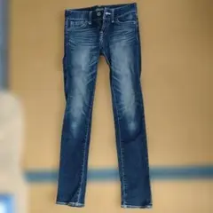 MOUSSY スキニーデニム ダークブルー