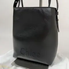 新品 クロエ 2way ショルダーバッグ マイクロトート レザー ブラックのサムネイル