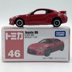【廃盤絶版】トミカ No.46 トヨタ86 【箱イタミ】のサムネイル