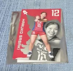 NECレッドロケッツ川崎　佐々木遥子選手　トレカ　新品