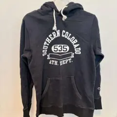 Champion チャンピオン パーカー カレッジロゴ M USA古着