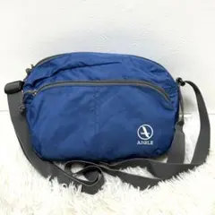 AIGLE エーグル ショルダーバック 斜め掛け ウエストポーチ ブルー