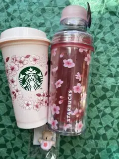 スターバックス SAKURA 2026 カラーチェンジボトル リユーザブルセット