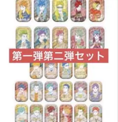 ハイキュー スクエア缶バッジ BOX オフショット ×カラー 第一弾 ハイキュー 未開封品 スクエア缶 バッジセット オフショット