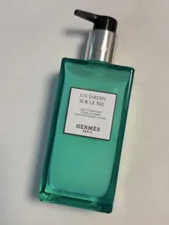 エルメス ナイルの庭 ボディローション ポンプ ガラスボトル 200mL エルメス ナイルの庭 ボディローション ポンプ ガラスボトル 200mL