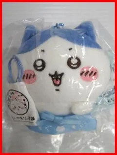 ちいかわ　もぐもぐ本舗　店員さんなマスコット　ハチワレ　未開封　①　Mイ-410