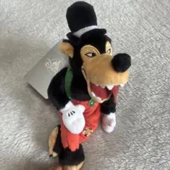 ディズニーストア3匹の子豚　オオカミ　狼　キーチェーンのサムネイル