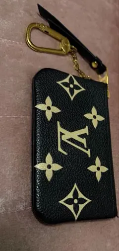 LOUIS VUITTON カードケース ポシェット・クレ ブラック