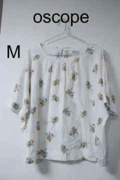 プロフ必読oscope花柄半袖カットソーMサイズ/かわいい♪良品