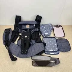Ergobaby OMNI 360 インディゴウィーブ サッキングパッド付き