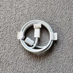 【新品未使用】Apple純正 USB-C - Lightningケーブル
