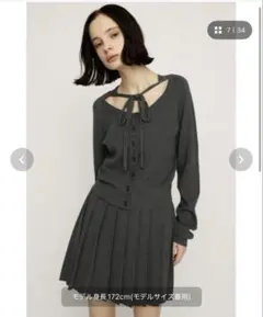 やっぴー様専用　RIBBON 2P OP リボン ツーピー ワンピース