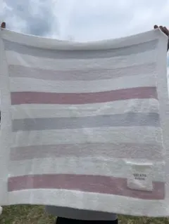 GELATO PIQUE ストライプブランケット