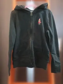 ♡キッズ服♡Polo Ralph Lauren ベア刺繍ロゴ入り／ジップパーカー